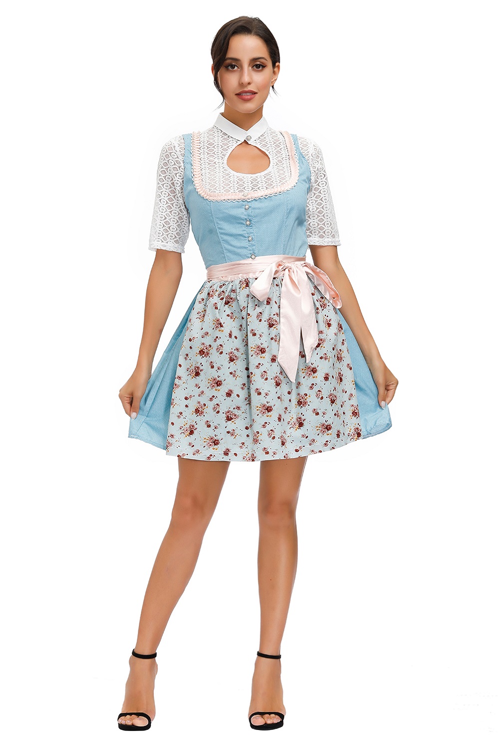 Womens Beer Maid Wench German Oktoberfest Costume